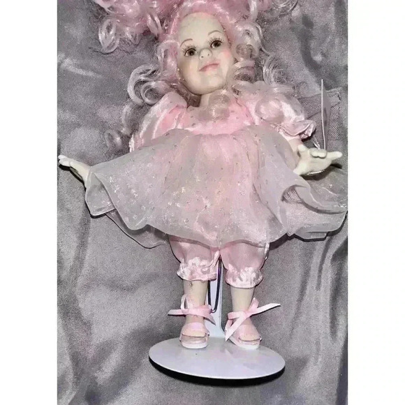 Marie Osmond Crystalline Fairy Tot Porcelain Doll - Picture 3 of 12